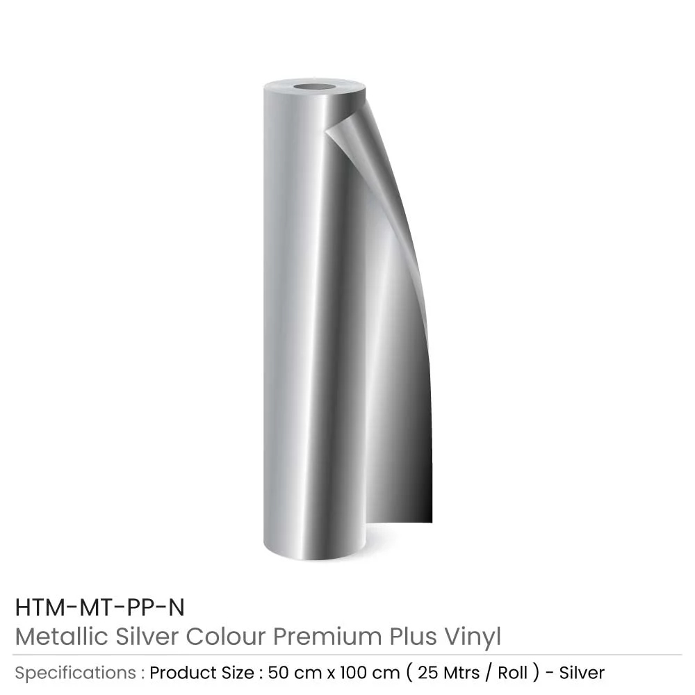 Metallic-Silver-Premium-Plus-Vinyl-HTM-MT-PP-N-Details