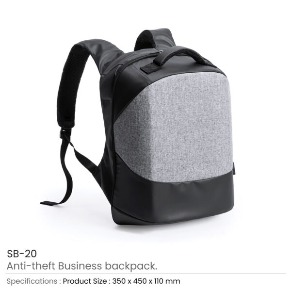 Anti-theft Business Backpack Details
