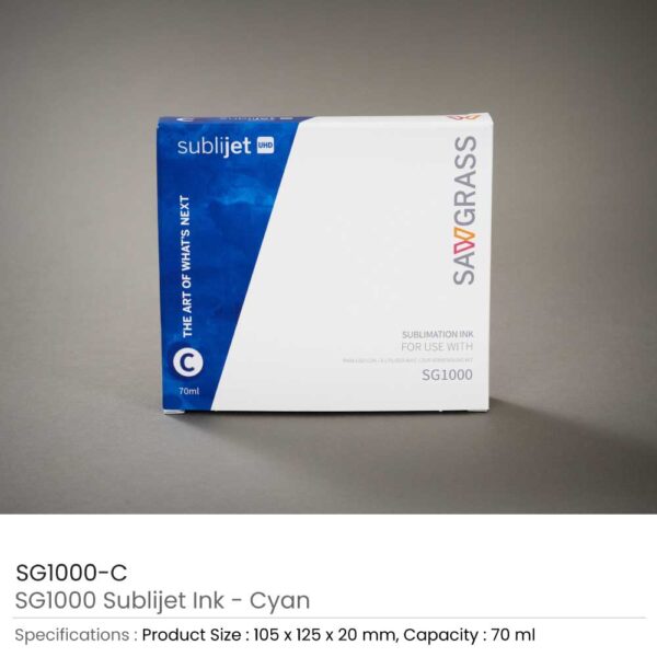 SG1000 Printer Ink Cyan
