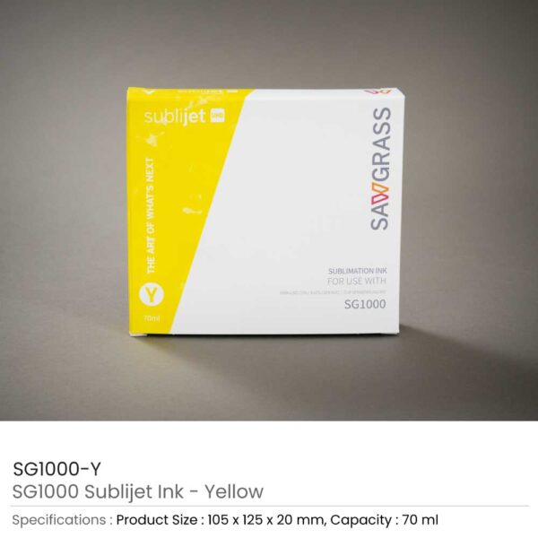 SG1000 Printer Ink Yellow