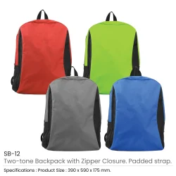 Two toned Backpacks