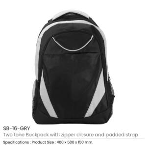 Two-toned Backpacks 600D Polyester Material - Image 8