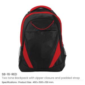 Two-toned Backpacks 600D Polyester Material - Image 7