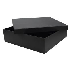 Black Plain Gift Box - XXL