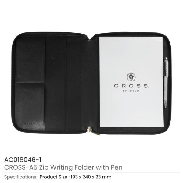 CROSS Zip Folder with Pen Gift Sets Details