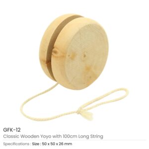 Classic Wooden Yoyo Details