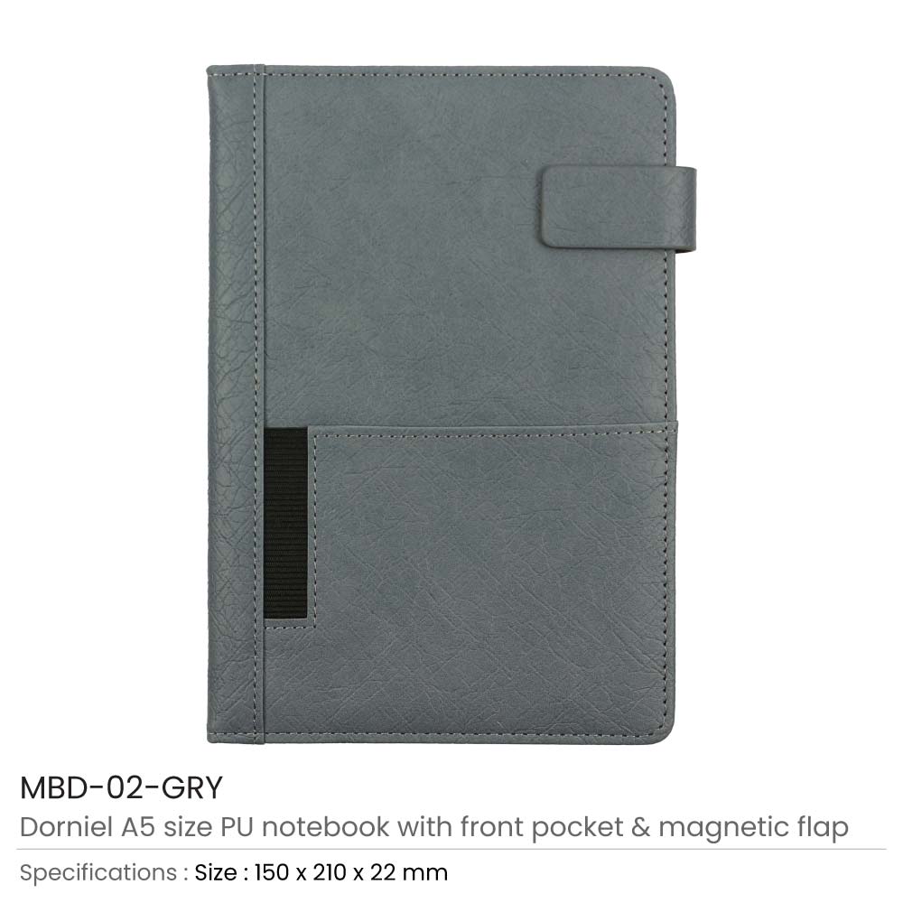 Dorniel-A5-PU-Notebook-MBD-02-GRY