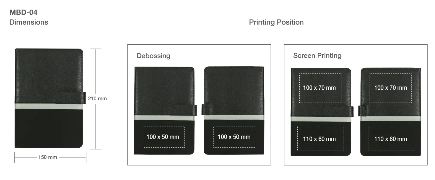 Notebook Printing Details