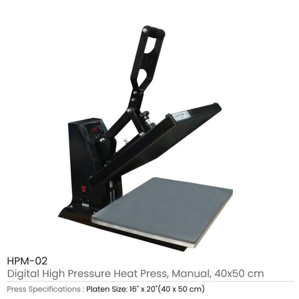 Digital High-Pressure Heat Press Details