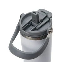 Stainless Steel Tumbler with Straw