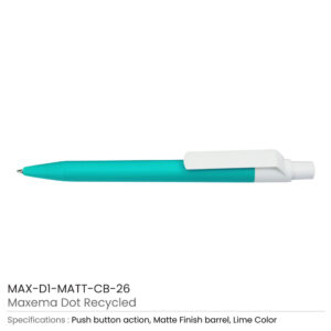 MATT Pens with White Clip - Image 11