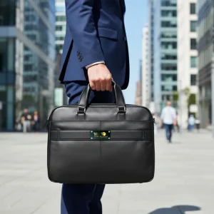 Branding Leather Laptop Bags DOMINO