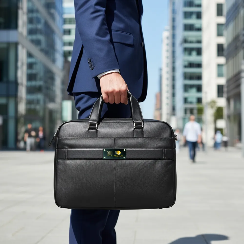 Branding Leather Laptop Bags DOMINO