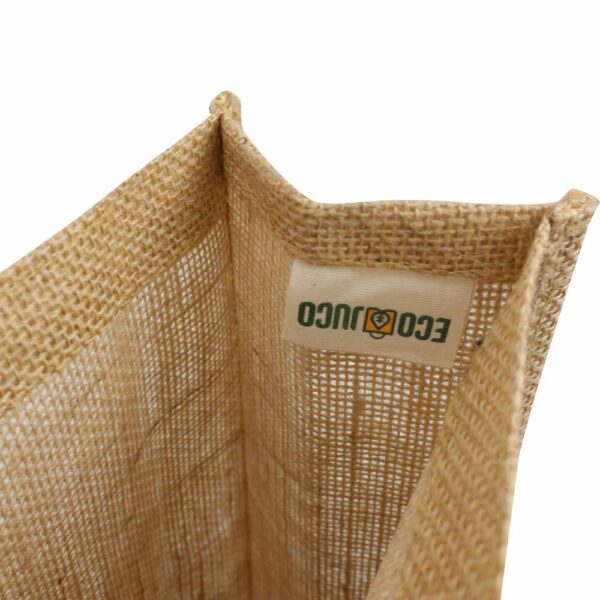 Jute Bag with Pocket Inner View