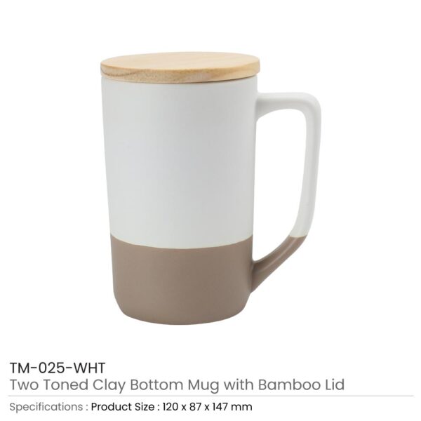 Mug TM-025 White Color