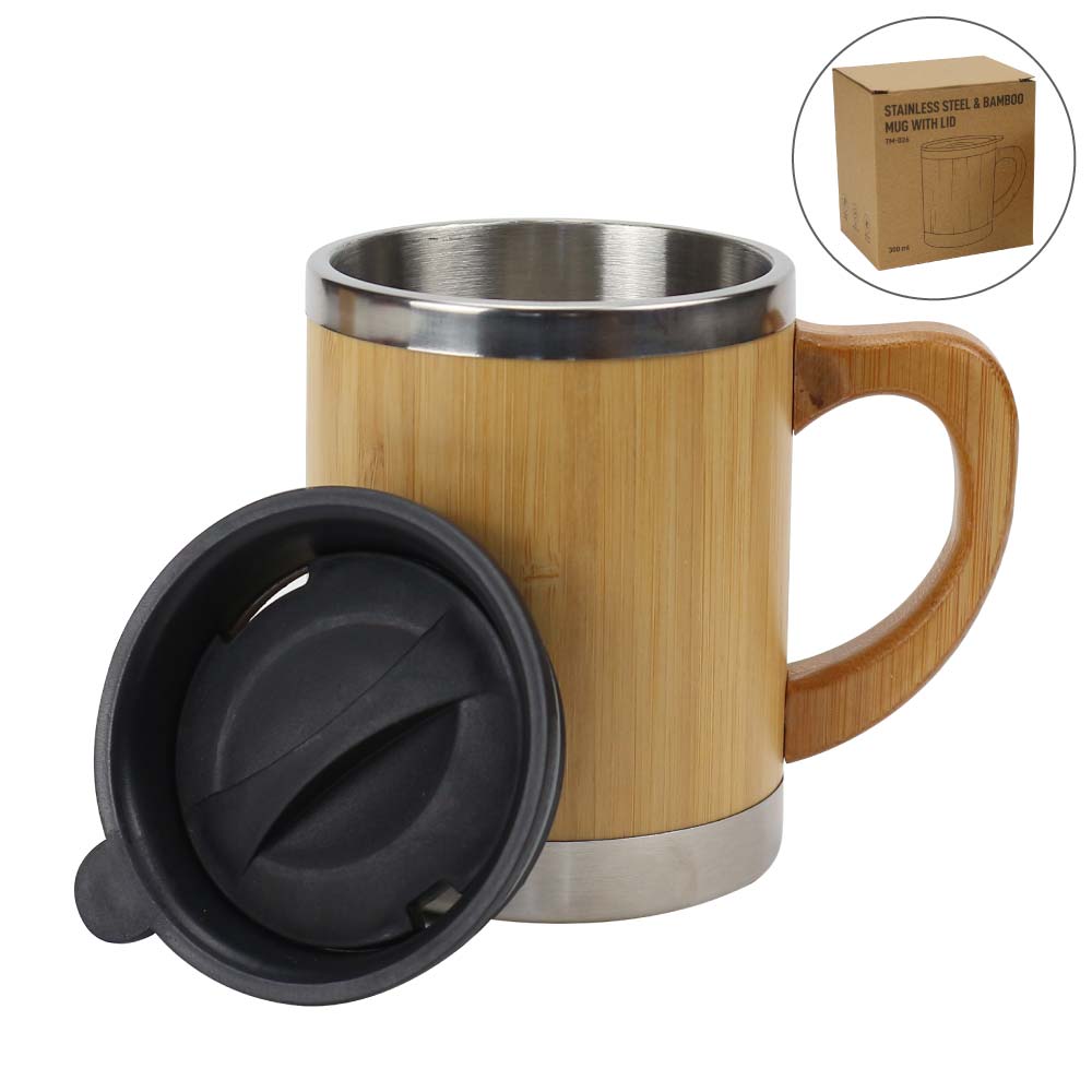 Bamboo Travel Mugs Blank