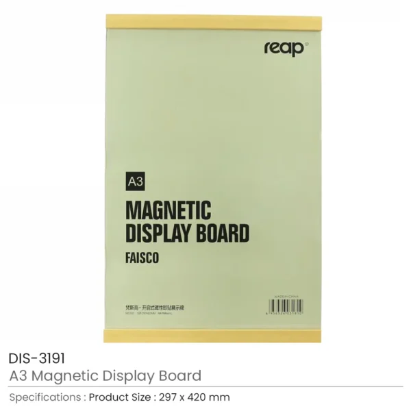 A3 Magnetic Display Board
