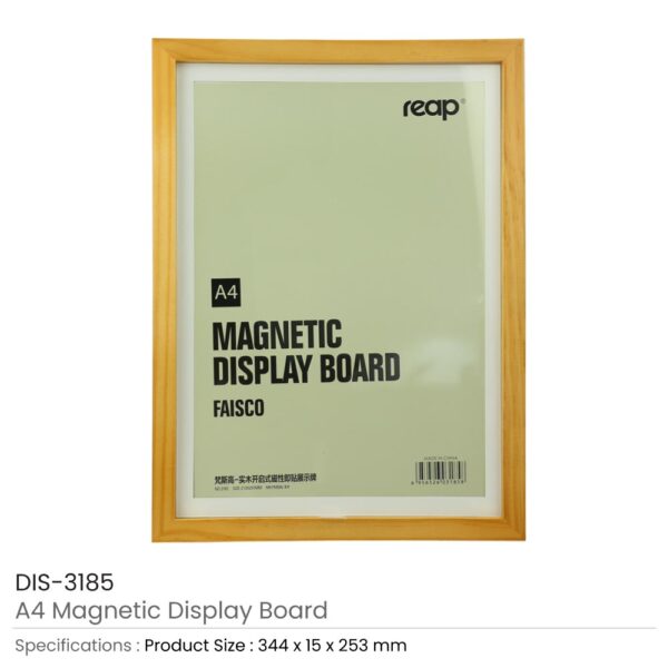 A4 Magnetic Display Board