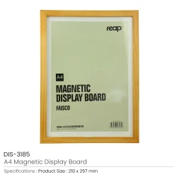 A4 Magnetic Display Board