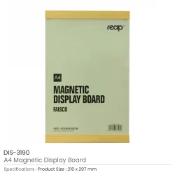 A4 Magnetic Display Board