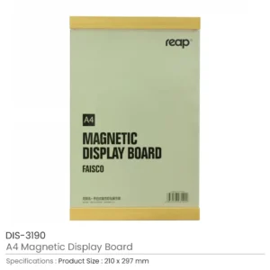 A4 Magnetic Display Board
