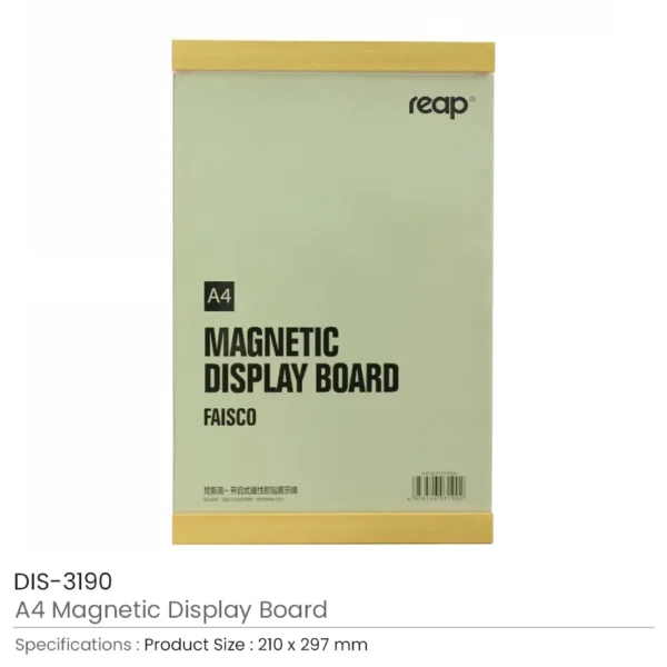 A4 Magnetic Display Board