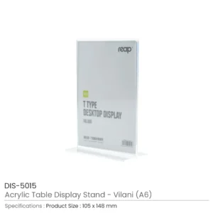 Acrylic Table Display Stand A6