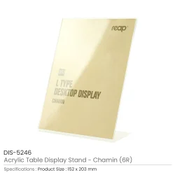 Acrylic Table Display Stand