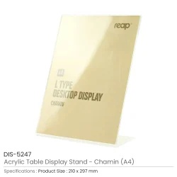 Acrylic Table Display Stand
