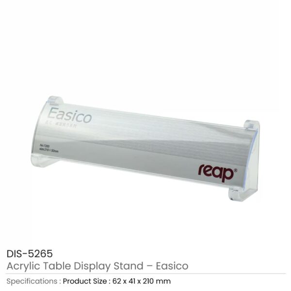 Acrylic Table Display Stand Details