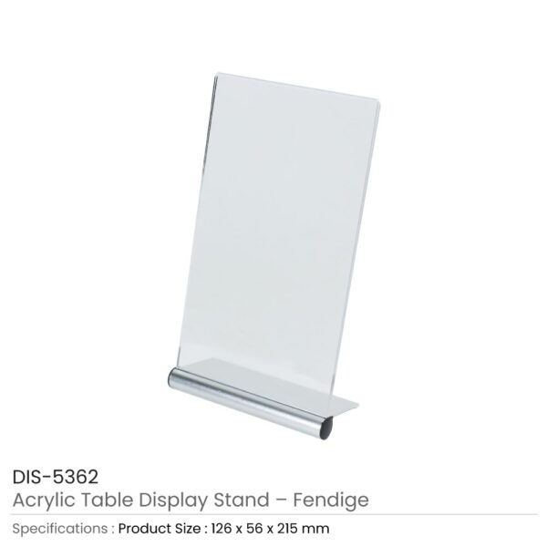 Acrylic Table Display Stand