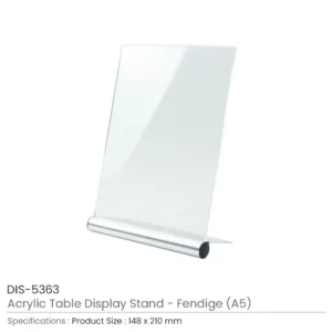 Acrylic Table Display Stand A5