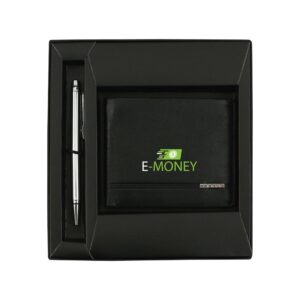 CROSS Slim Wallet and Metal Pen Gift Sets - Image 2