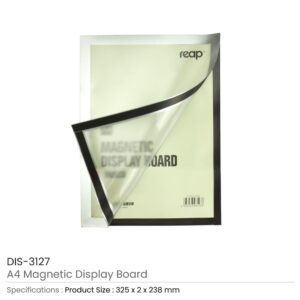 A4 Magnetic Display Board – FAISCO Series - Image 3