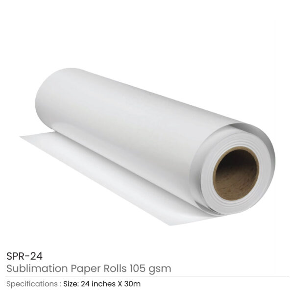 Sublimation Paper Rolls 105GSM Details