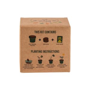 Plantable Kit with GHAF Seeds Instruction