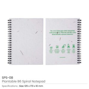 Plantable Notepads Details