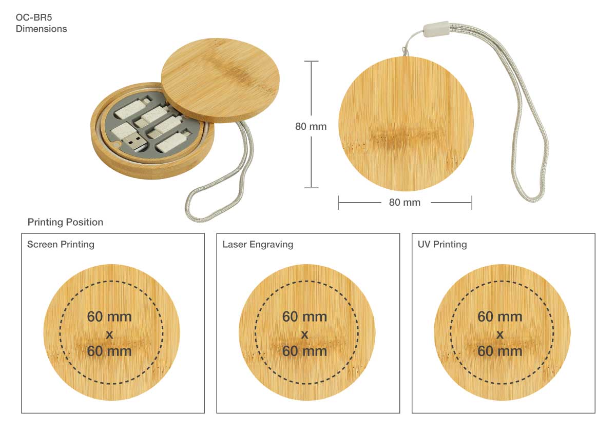 Multi-Charging Cable Set Printing Details