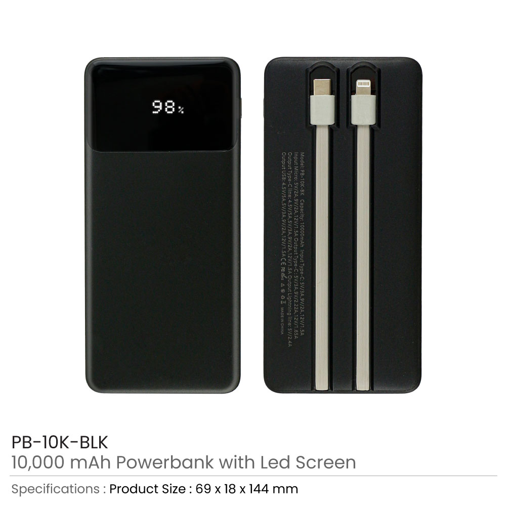 Powerbank-with-LED-Screen-10K-mAh-PB-10K-BLK