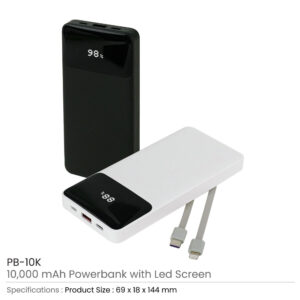 Powerbanks with LED Screen