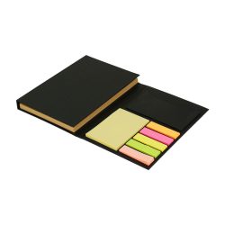Tri-Fold Notepad Black