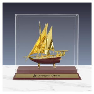 UAE Golden Dhow Memento