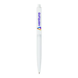 Branding Plastic Pens White Color