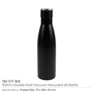 Double Wall SS Bottle Black