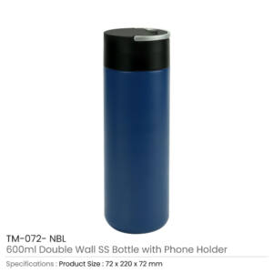 Double Wall Bottle Navy Color