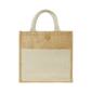 Eco-Friendly Jute Bag with Pocket Blank