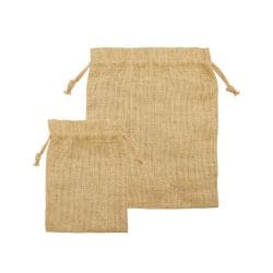 Jute Drawstring Pouches Blank