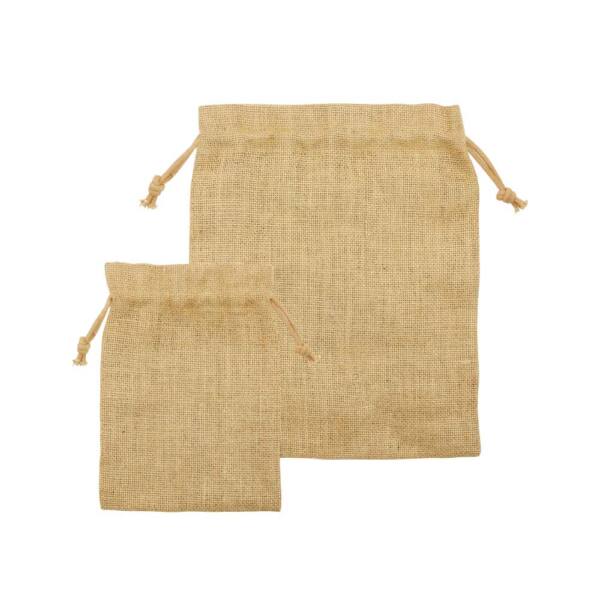 Jute Drawstring Pouches Blank