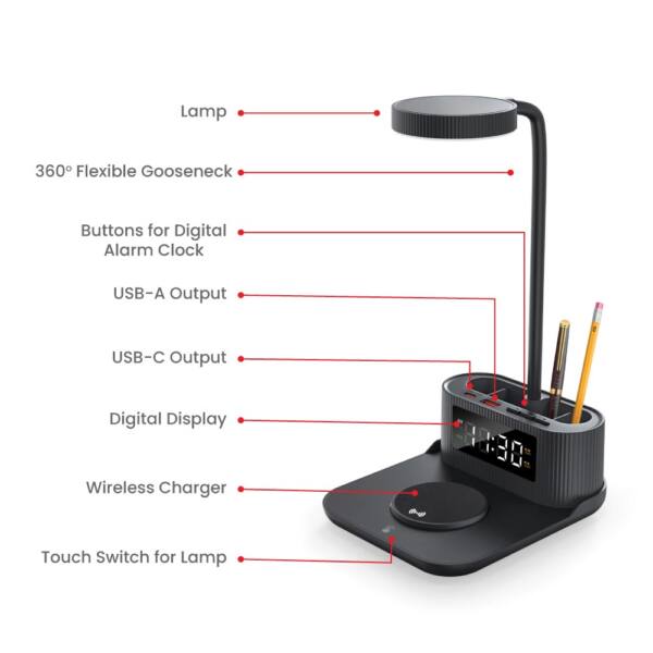 Multifunctional Desk Lamp Manuals