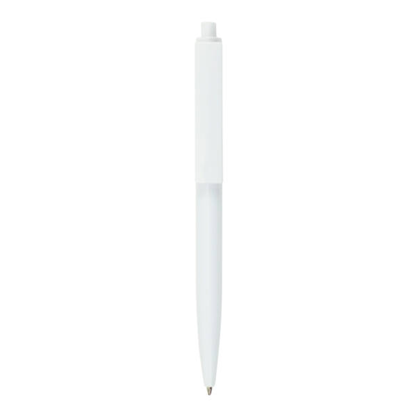 Plastic Pens White Color Front View